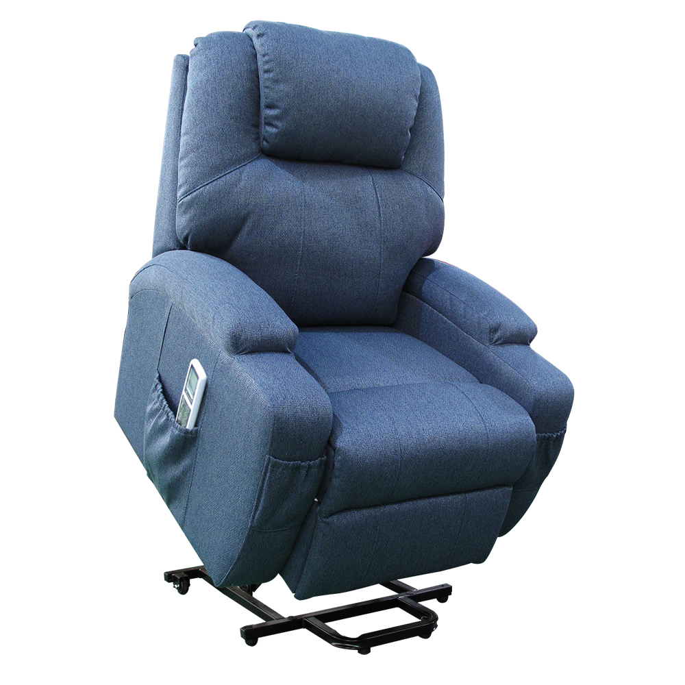 Kansas Dual Motor Lift Chair-Bodhi Periwinkle